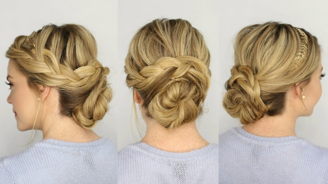 French Braid Updo Hairstyles
 French Braid Formal Hairstyles