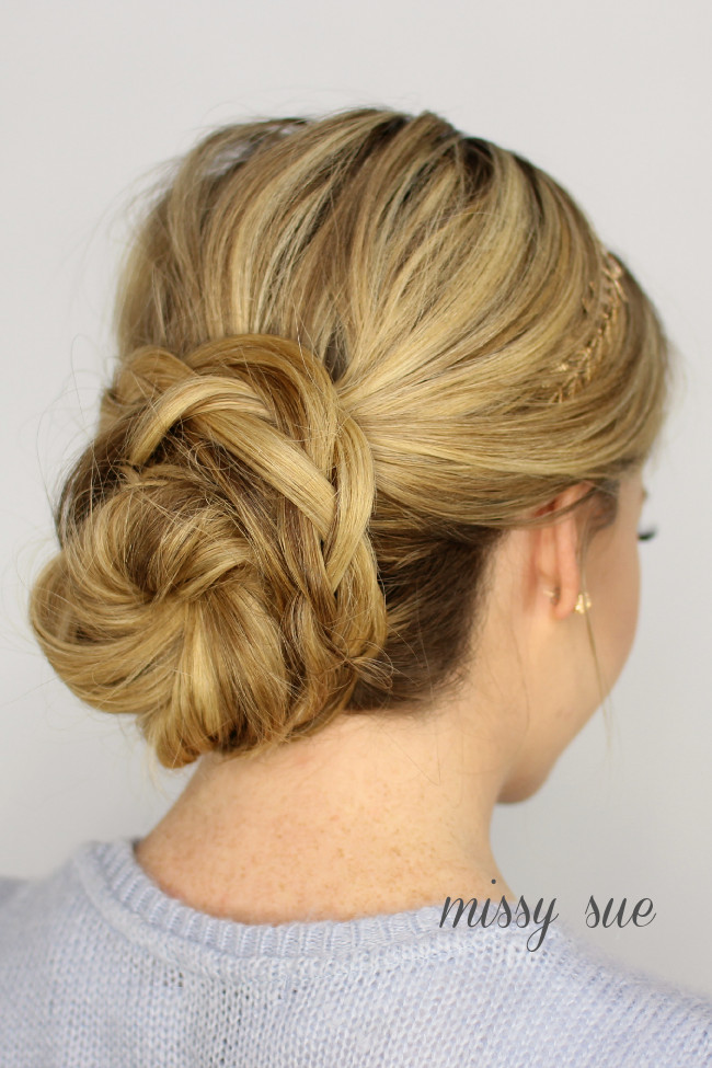 French Braid Updo Hairstyles
 French Braid Updo