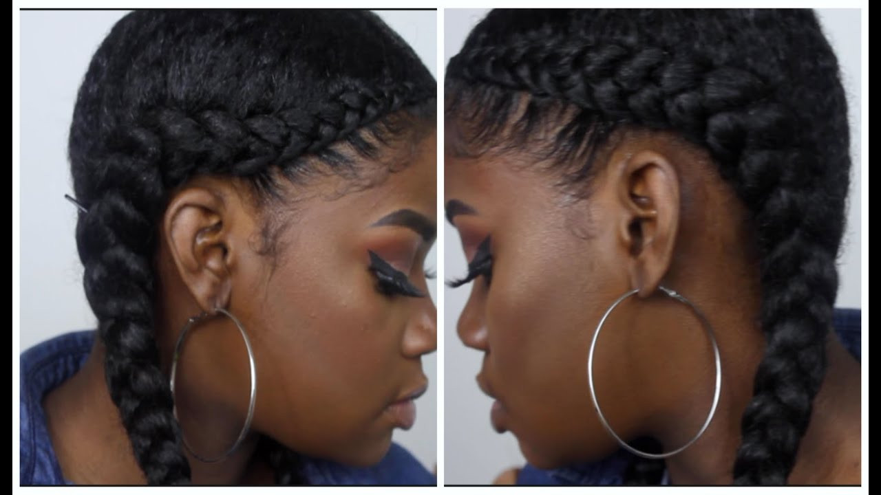 French Braid With Weave Hairstyles
 Two French Braid Hairstyles With Weave