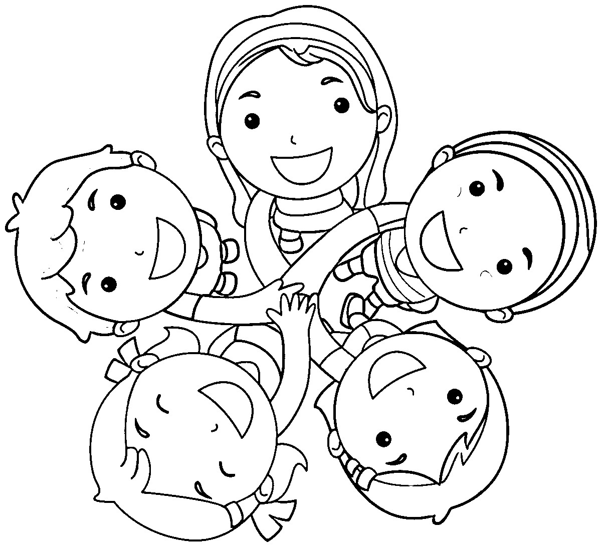 Friendship Coloring Pages For Girls
 Friendship Coloring Pages Best Coloring Pages For Kids