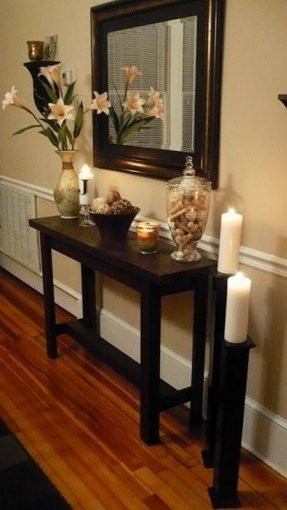 Best ideas about Front Entryway Tables
. Save or Pin Small Entryway Console Table Foter Now.