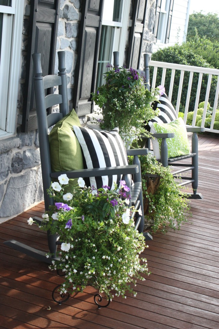 Best ideas about Front Porch Planters
. Save or Pin Front Porch Flower Pots Ideas for Front Porch Rectangular Now.