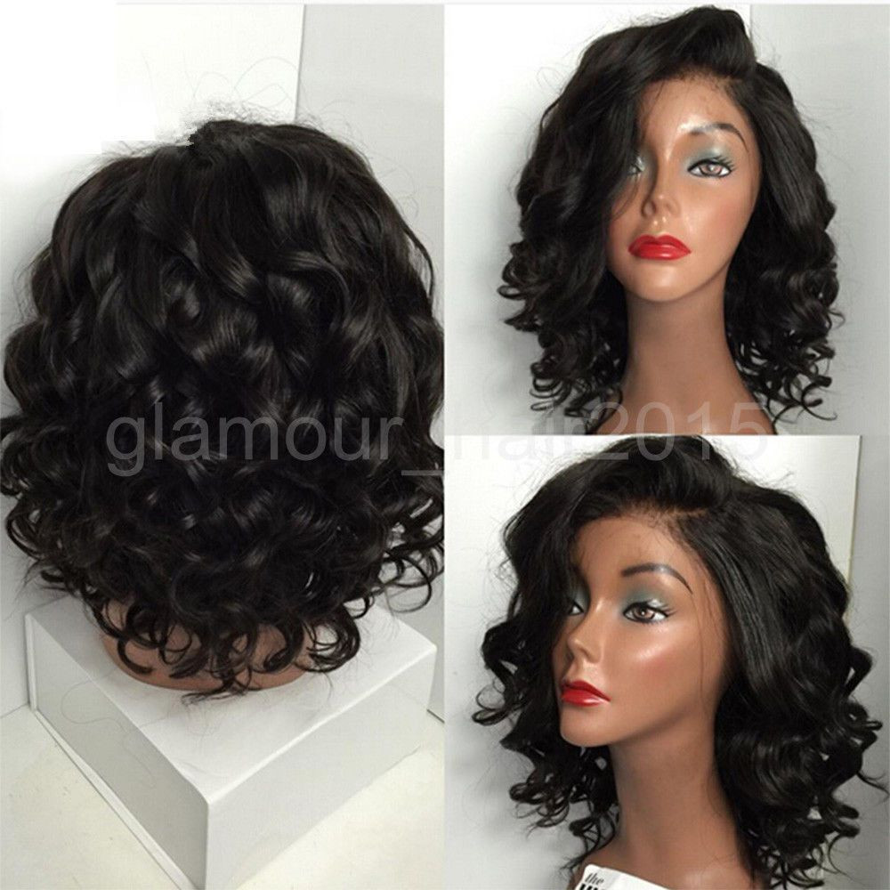 Front Wave Hairstyle Female
 Short Deep Wave Hairstyles