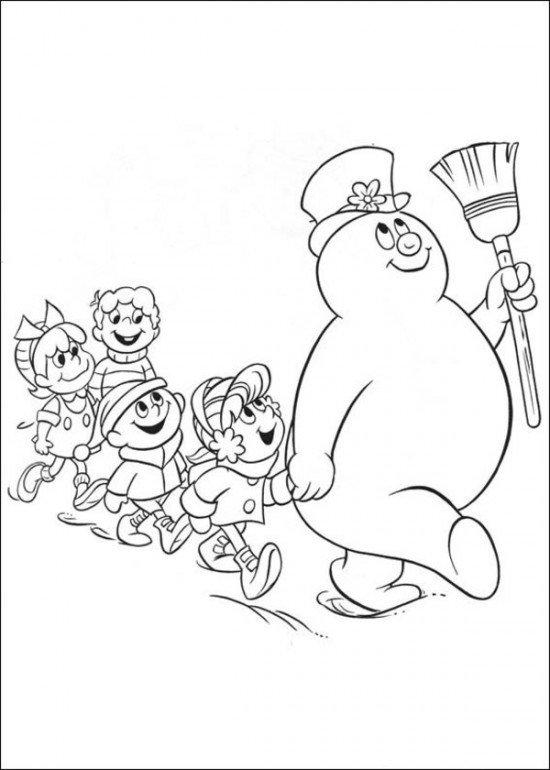 Frosty The Snowman Coloring Pages
 8 Best of Frosty The Snowman Free Printable