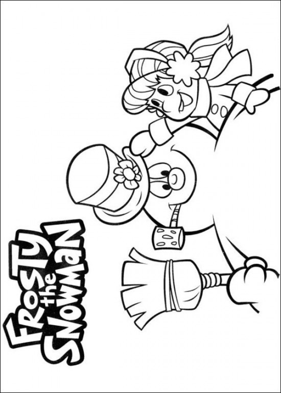 Frosty The Snowman Coloring Pages
 8 Best of Frosty The Snowman Free Printable