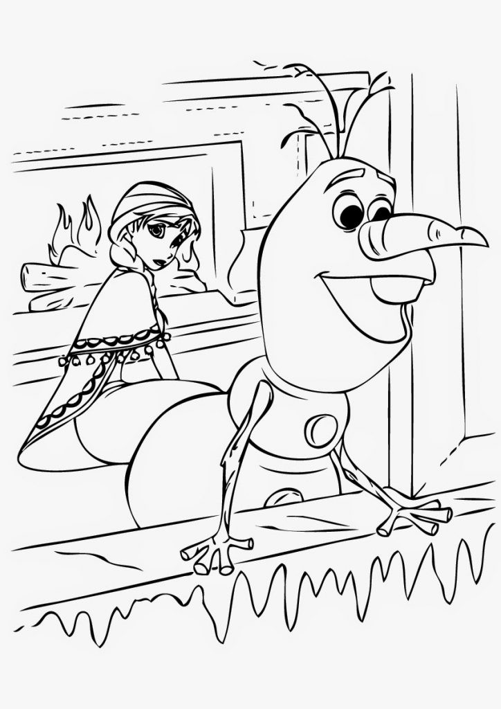 Frozen Coloring Book
 Frozens Olaf Coloring Pages Best Coloring Pages For Kids