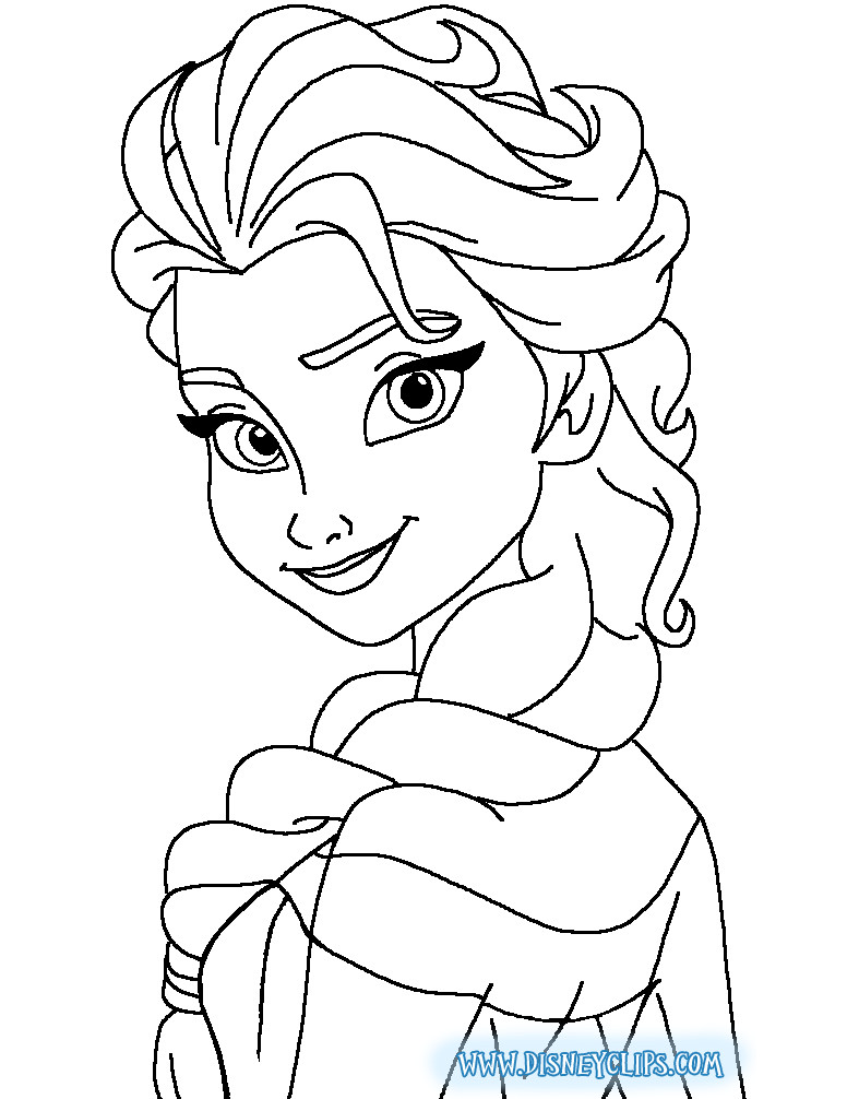 Frozen Coloring Pages For Girls
 disney frozen coloring pages for girls elsa free