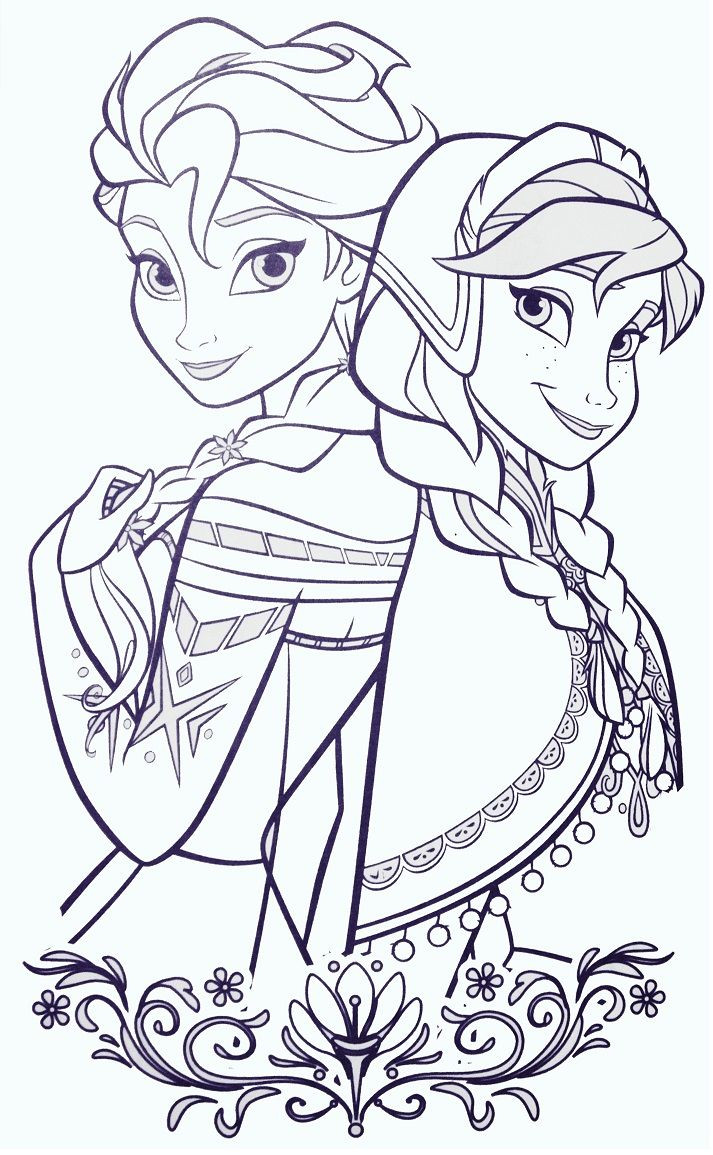 Frozen Coloring Sheets For Girls
 Disney Frozen Coloring Pages for Girls Elsa