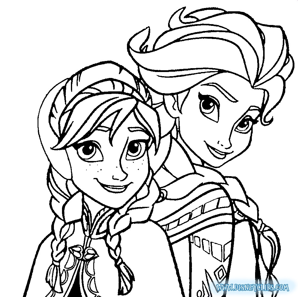 Frozen Coloring Sheets For Girls
 Color Pages Frozen cpaaffiliatefo