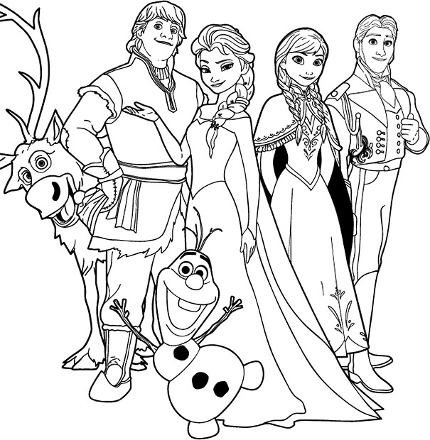 Frozen Printable Coloring Pages Pdf
 12 Free Printable Disney FROZEN Coloring Pages Anna