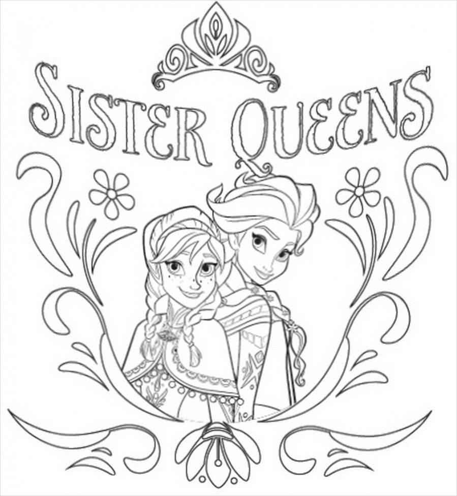 Frozen Printable Coloring Pages Pdf
 14 Free Frozen Coloring Pages PDF Download