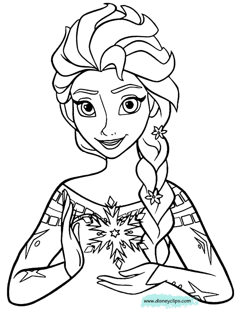 Frozen Printable Coloring Pages Pdf
 Frozen Coloring Pages