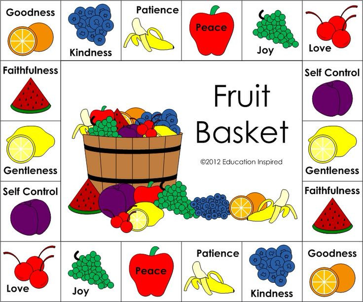 Fruit Of The Spirit Craft Ideas For Adults
 Fruit of the spirit