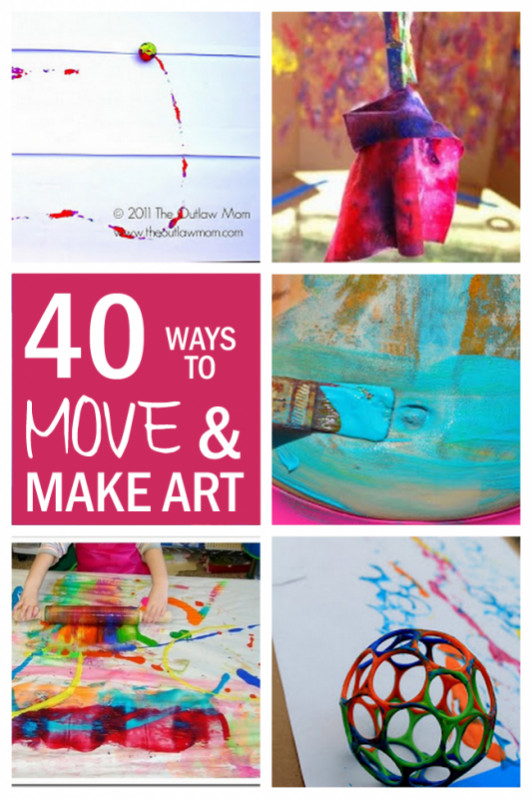 Best ideas about Fun Art Activities For Kids
. Save or Pin 40 Big Art Fun Art Projects for Kids hands on as we grow Now.