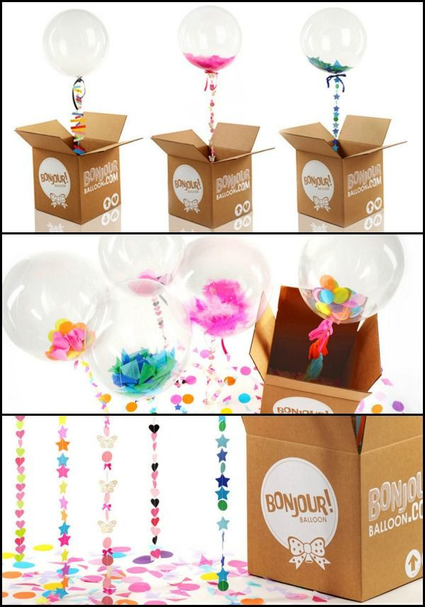Fun Birthday Delivery Ideas
 Send Someone You Love a Confetti Balloon Delivery