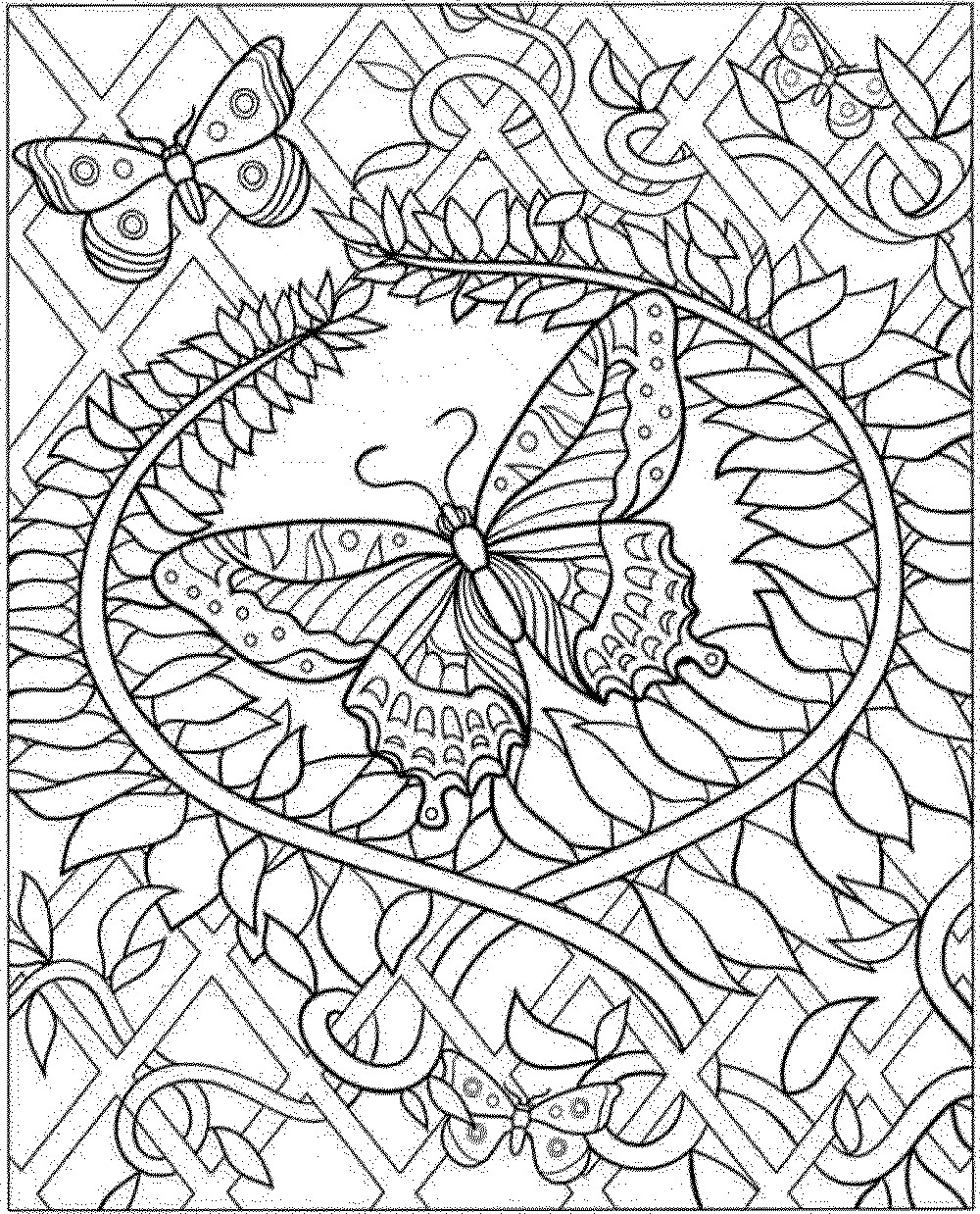 Fun Coloring Pages For Adults
 Intricate Mandala Coloring Pages Free For Kids