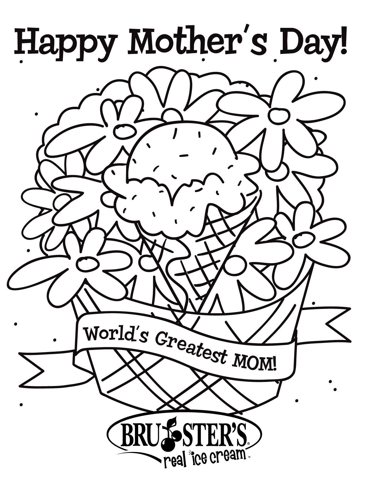 Fun Coloring Sheets For Kids
 Free Printable Mothers Day Coloring Pages For Kids