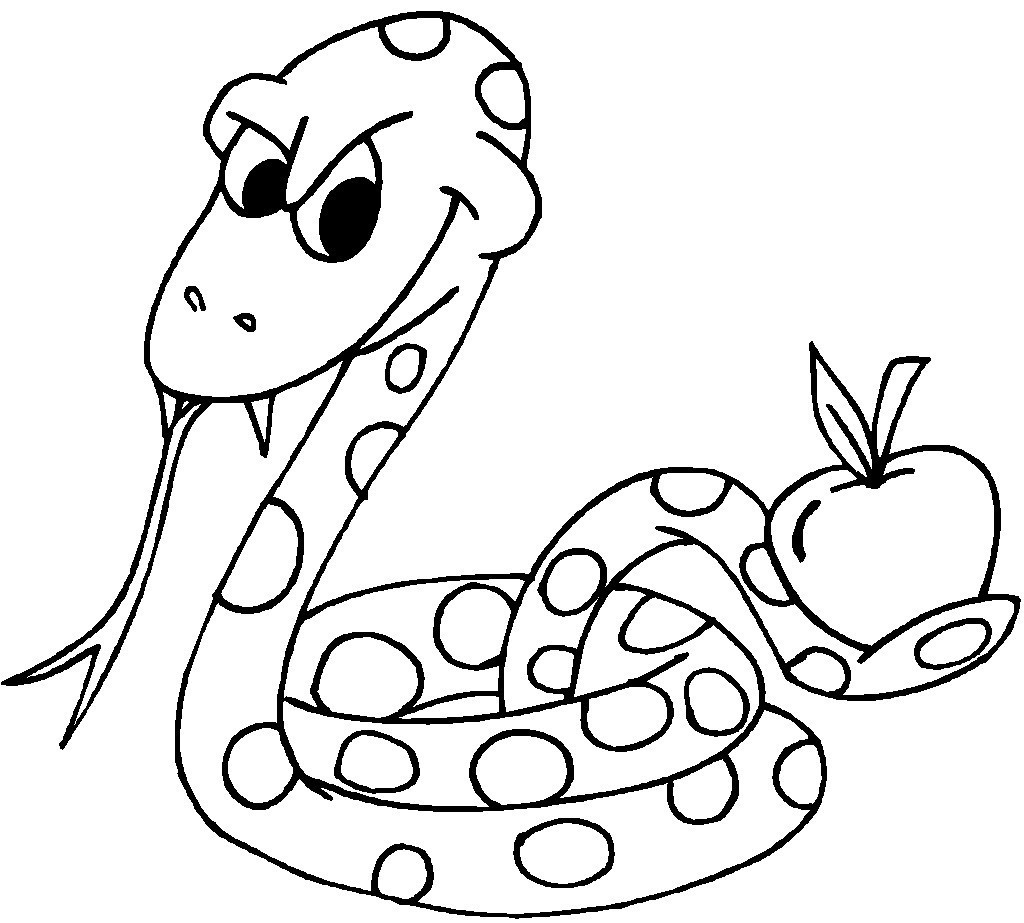 Fun Coloring Sheets For Kids
 Free Printable Snake Coloring Pages For Kids