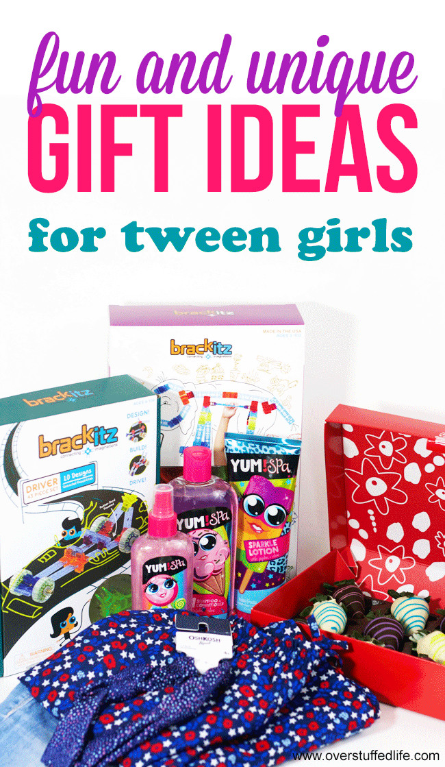 Fun Gift Ideas For Girls
 Fun and Unique Gift Ideas for Tween Girls Overstuffed