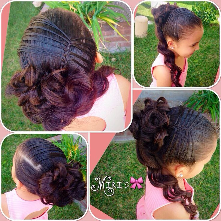 Fun Hairstyles For Kids
 188 best images about kids updos on Pinterest