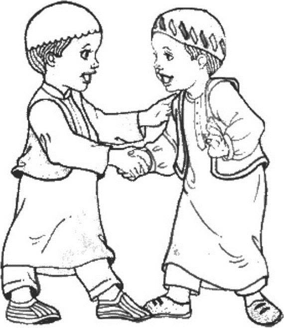 Fun Islamic Coloring Sheets For Kids
 Isra Miraj Islamic Coloring Pages 2012 family holiday