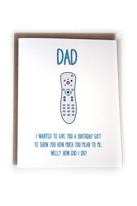 Funny Birthday Gifts For Dad
 82 best images about Birthday card ideas on Pinterest