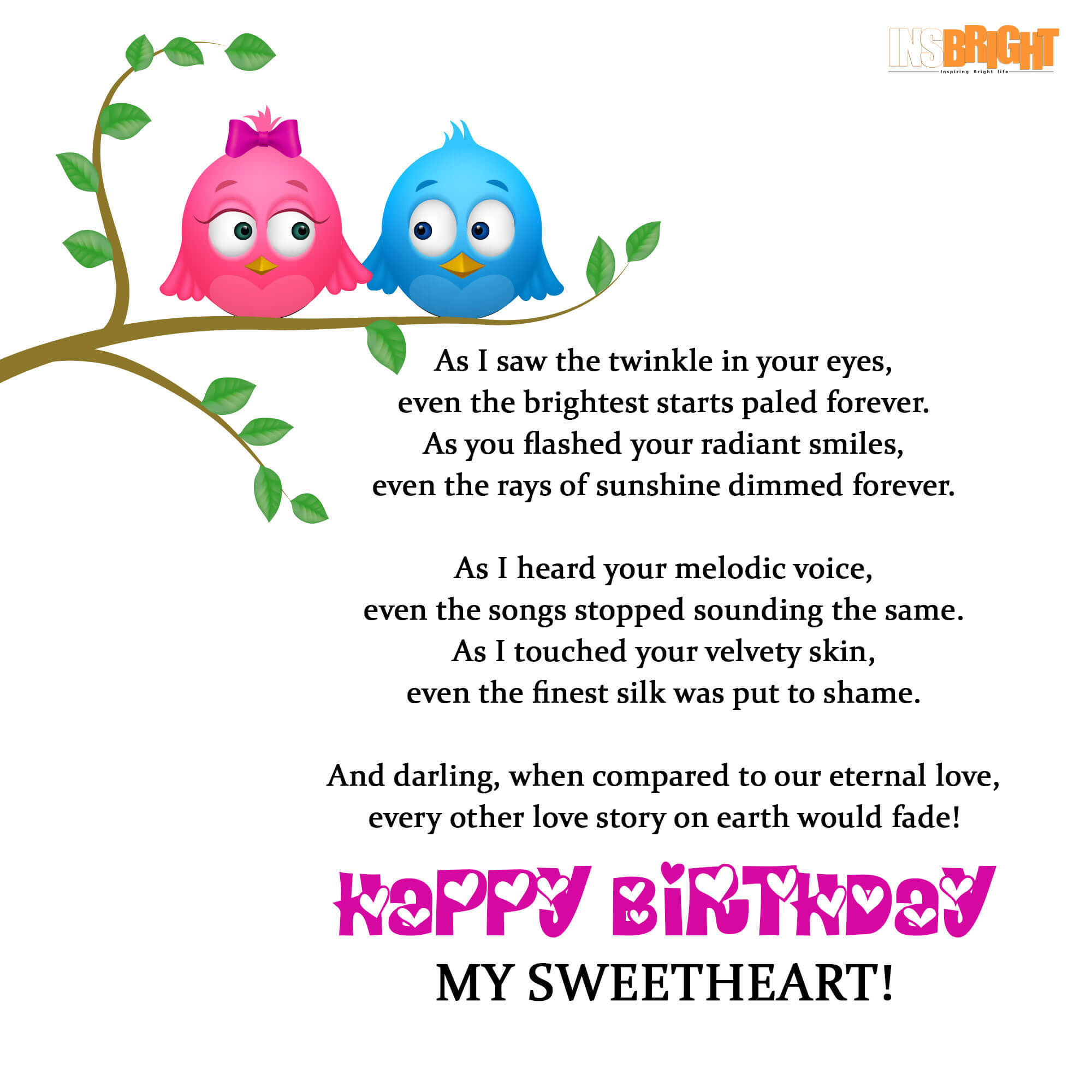 Funny Birthday Poem
 10 Romantic Happy Birthday Poems For Wife With Love From