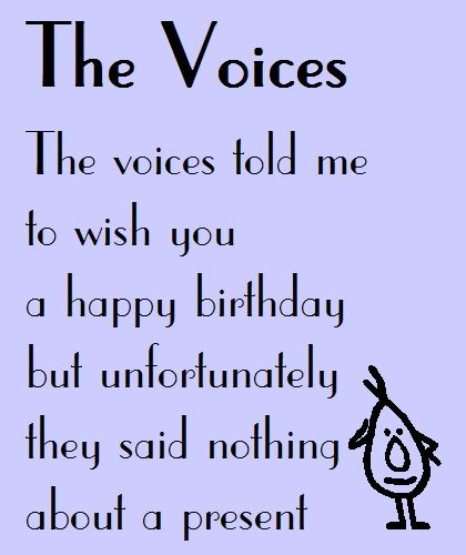 Funny Birthday Poem
 17 Best ideas about Funny Birthday Poems on Pinterest