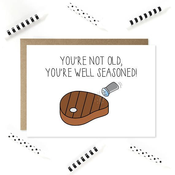 Funny Birthday Puns
 Funny Birthday Card Funny Ageing Card Birthday Pun Well