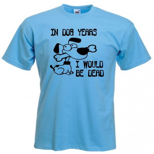 Best ideas about Funny Birthday T Shirts
. Save or Pin Funny Birthday t shirt in dog years Now.