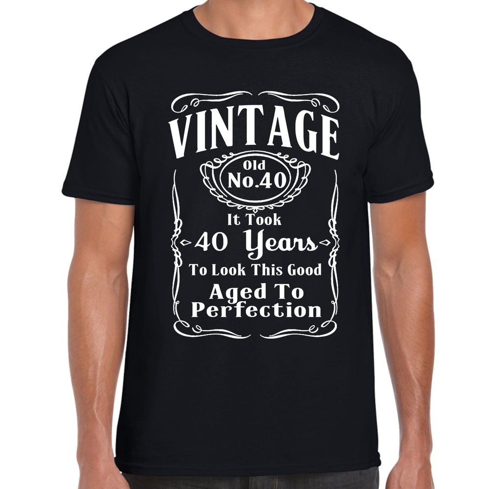 Best ideas about Funny Birthday T Shirts
. Save or Pin grabmybits Vintage 40th Birthday T Shirt Funny Gift Now.