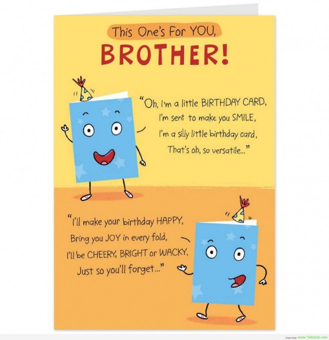 Best ideas about Funny Brother Birthday
. Save or Pin Funny Quotes About Older Brothers QuotesGram Now.