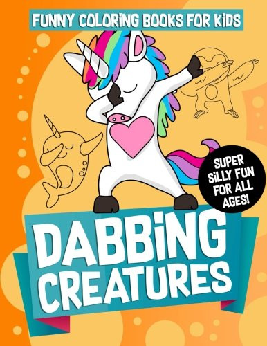 Funny Coloring Book For Kids Dabbing Creatures
 Funny Animal