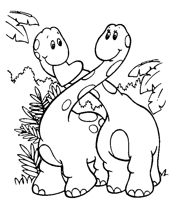 Funny Coloring Book For Kids Dabbing Creatures
 Valentine Coloring Page