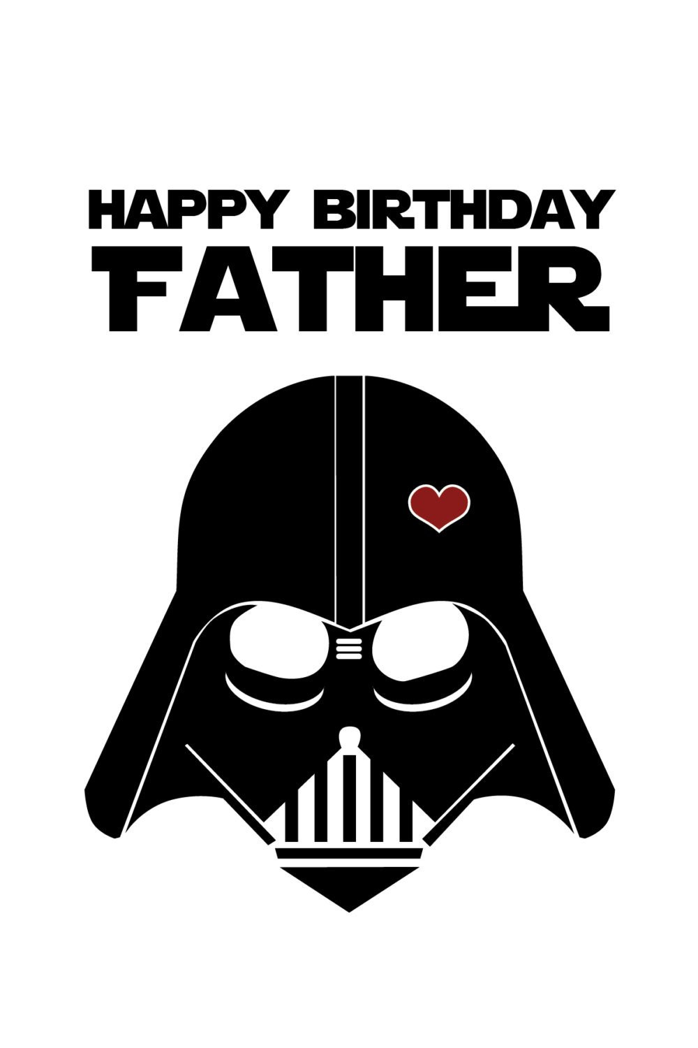 Best ideas about Funny Happy Birthday Daddy
. Save or Pin Star Wars Funny Birthday Card for Dad DIY Printable Now.