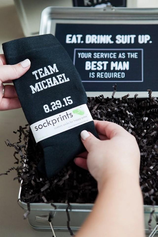 Best ideas about Funny Wedding Gift Ideas
. Save or Pin Mens Wedding Party Socks Groom Groomsmen Socks Funny Now.