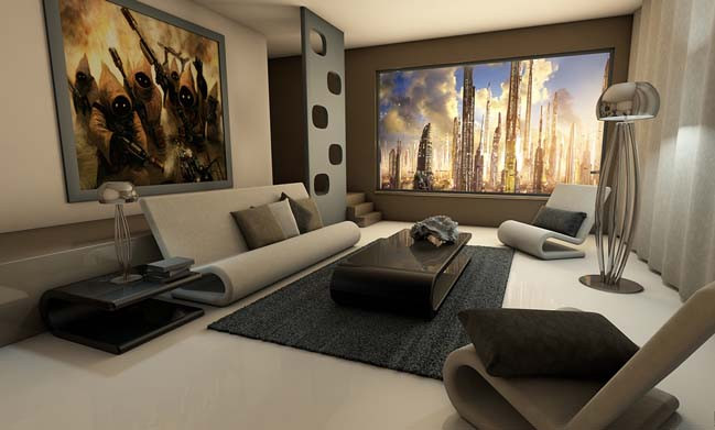 Best ideas about Futuristic Living Room
. Save or Pin 18 stunning futuristic living room designs Now.