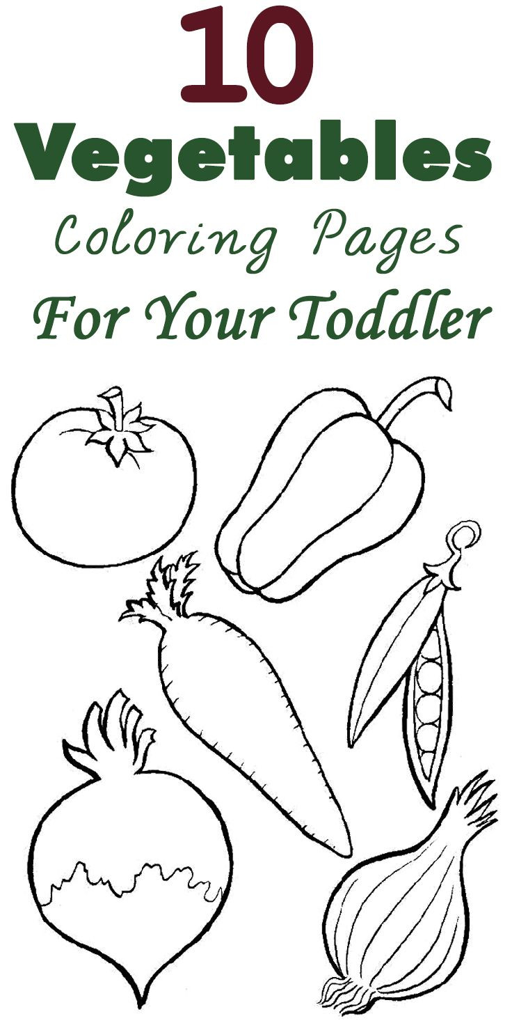 Gaden Week Preschool Coloring Sheets
 Top 10 Free Printable Ve ables Coloring Pages line