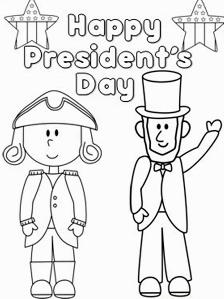Gaden Week Preschool Coloring Sheets
 Best 25 Presidents week ideas on Pinterest