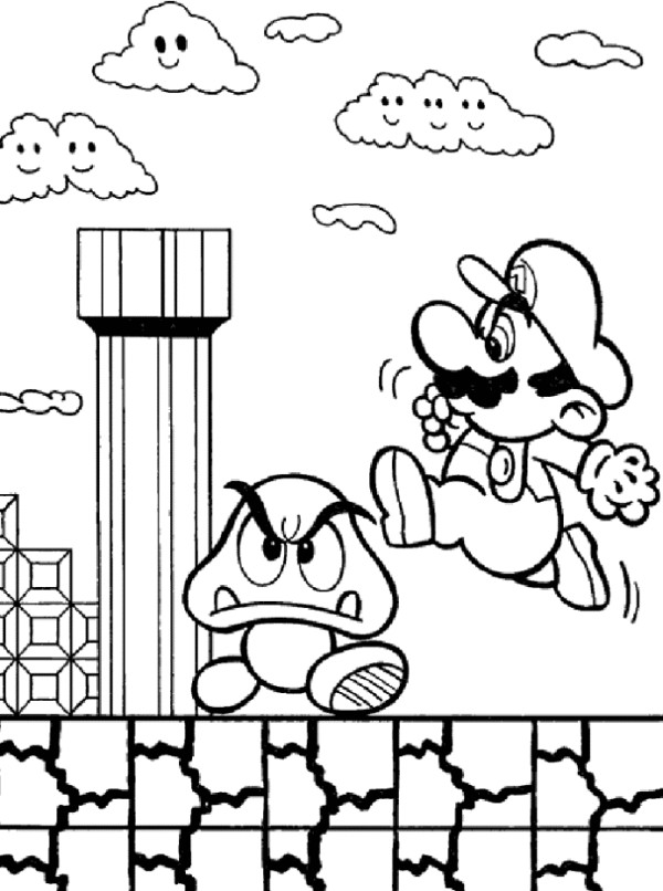Game Coloring Pages For Kids
 Games Coloring Pages Bestofcoloring