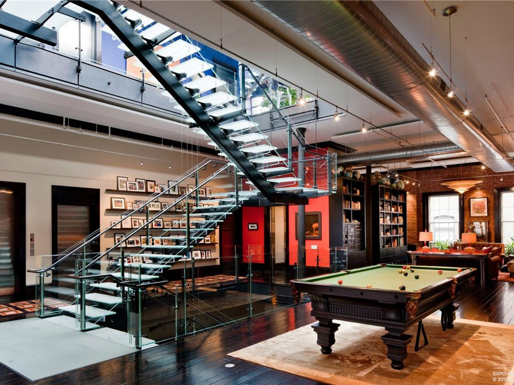 Best ideas about Game Room City
. Save or Pin Tribeca Loft Mansion has Million Dollar Style Now.