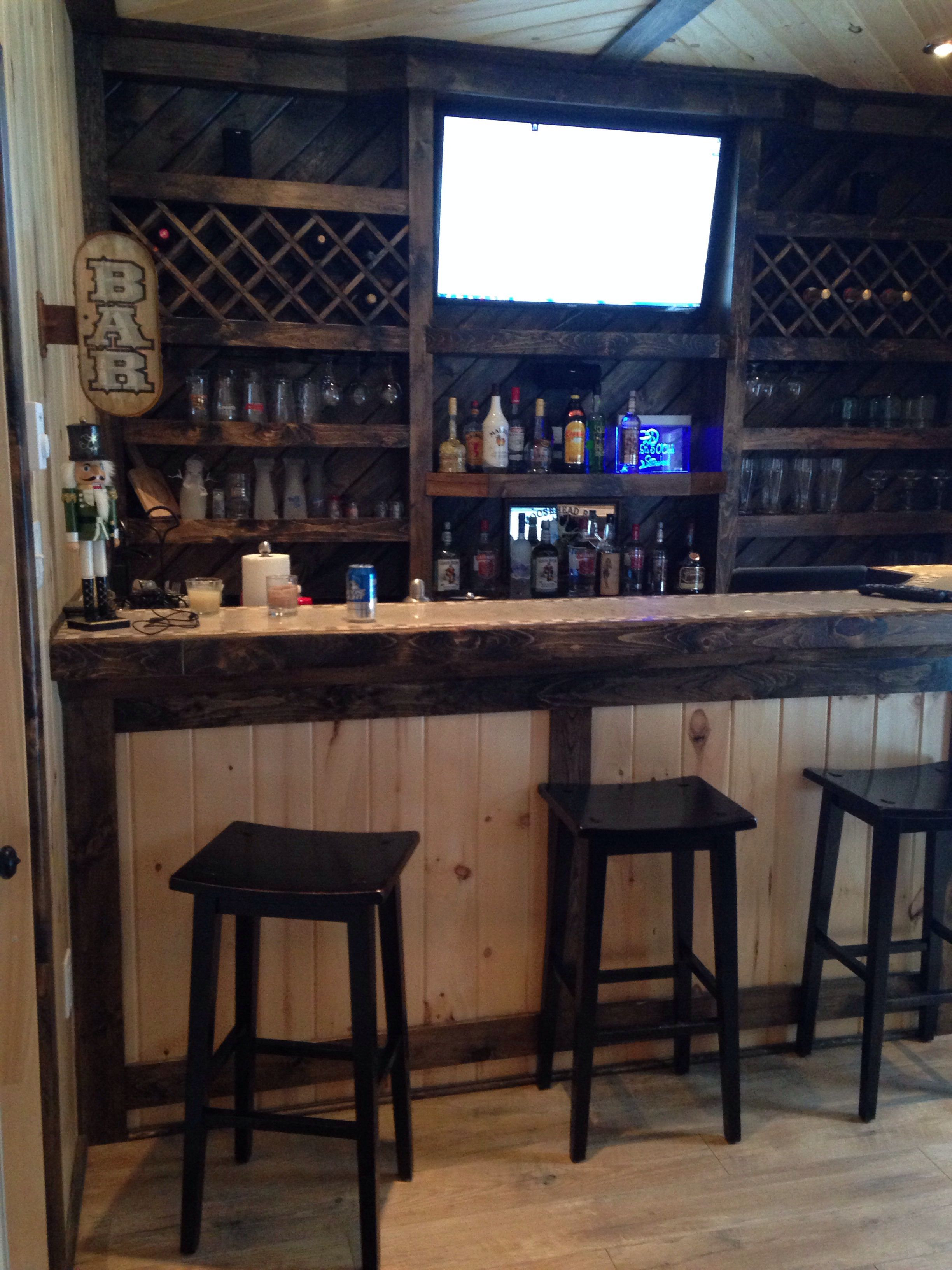 Best ideas about Garage Bar Ideas
. Save or Pin Garage bar idea for the hubby s man cave Like this but Now.
