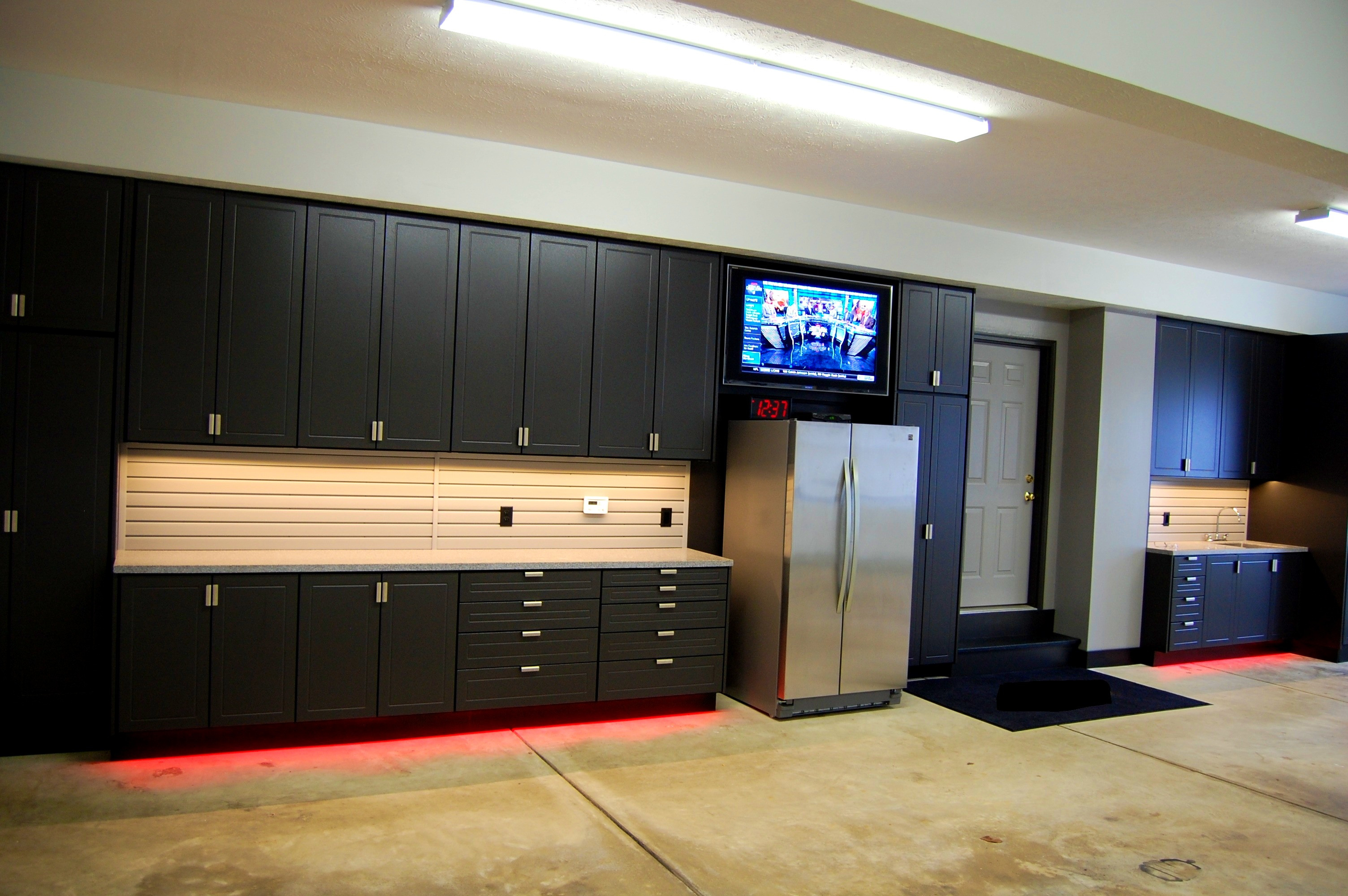 Best ideas about Garage Cabinets Home Depot
. Save or Pin Decorations Customize Your Garage Workshop With Now.