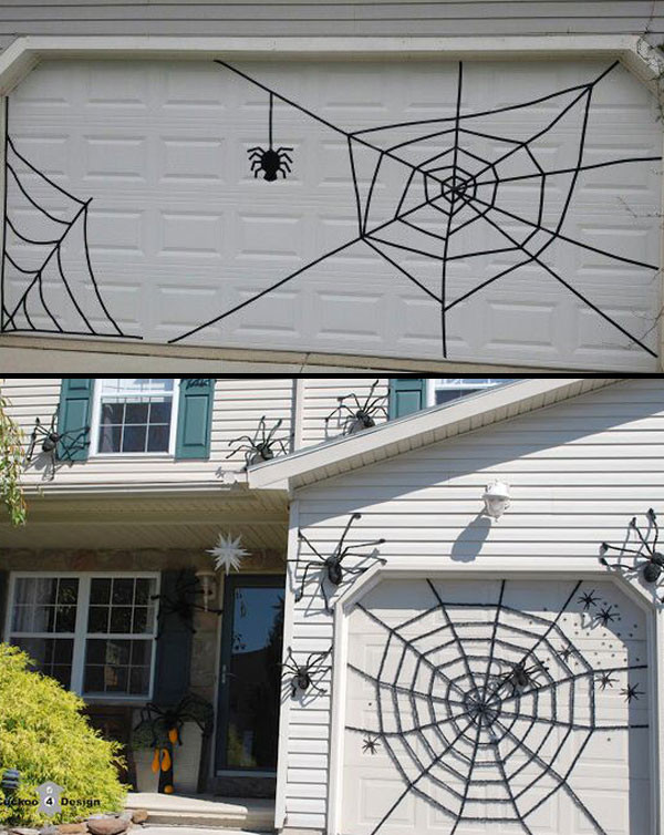 Best ideas about Garage Door Makeover Ideas . Save or Pin Awesome Garage Door Decorating Ideas for Halloween Now.