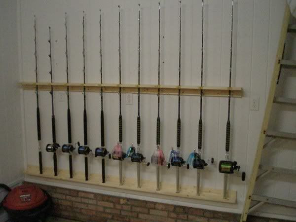 Best ideas about Garage Fishing Rod Storage
. Save or Pin Garage rod holders The Hull Truth Boating and Fishing Now.