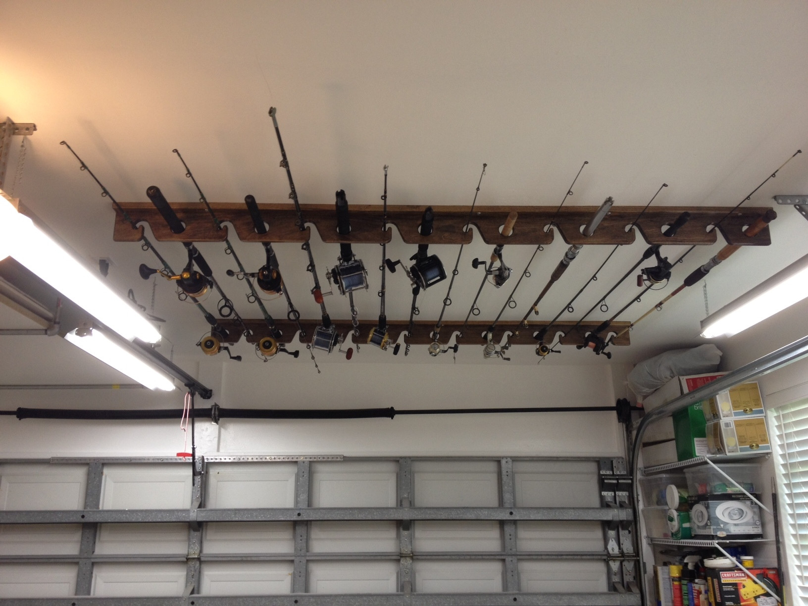 Best ideas about Garage Fishing Rod Storage
. Save or Pin Garage Indoor Rod Storage Ideas The Hull Truth Boating Now.