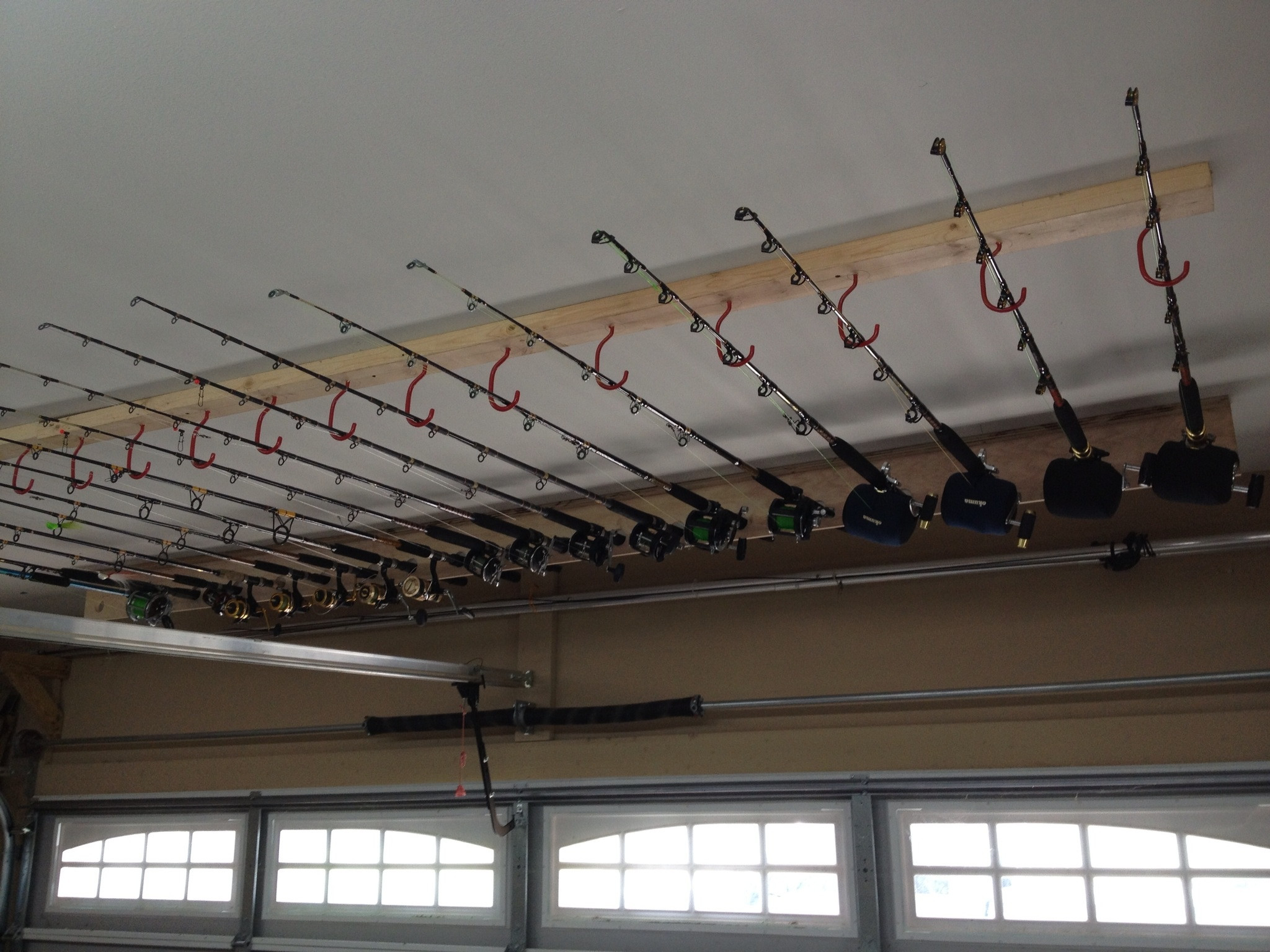 Best ideas about Garage Fishing Rod Storage
. Save or Pin garage rod holders Page 2 The Hull Truth Boating and Now.