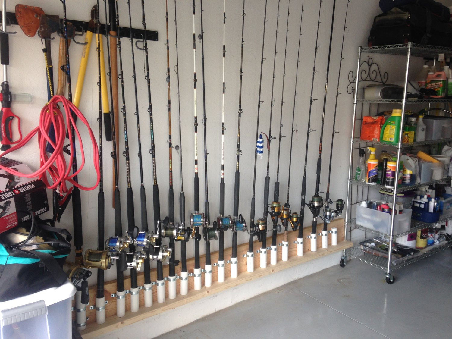 Best ideas about Garage Fishing Rod Storage
. Save or Pin Garage rod tackle storage ideas Page 2 The Hull Truth Now.