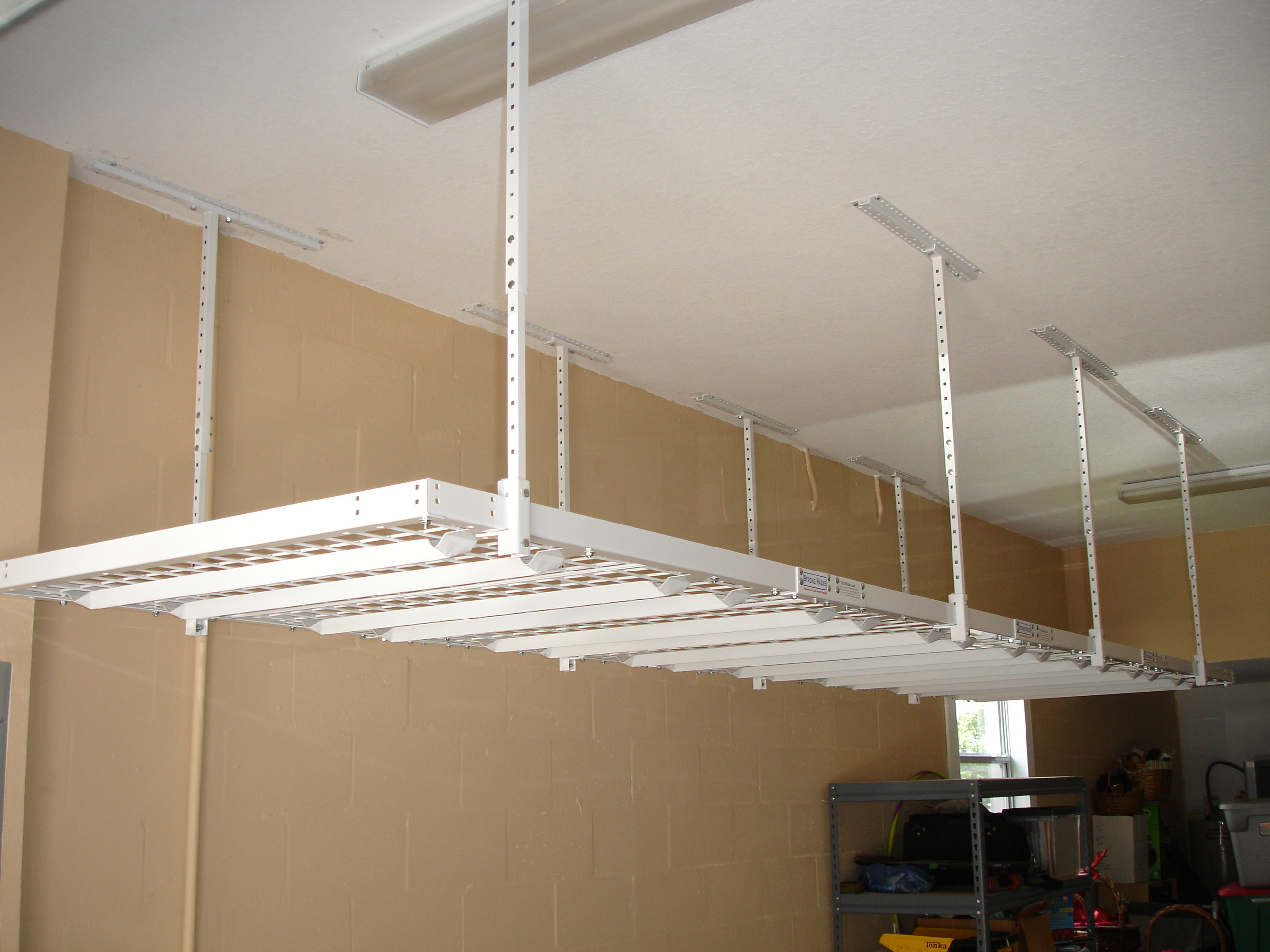 Best ideas about Garage Hanging Storage
. Save or Pin Best Overhead Garage Storage Rack Ideas Now.