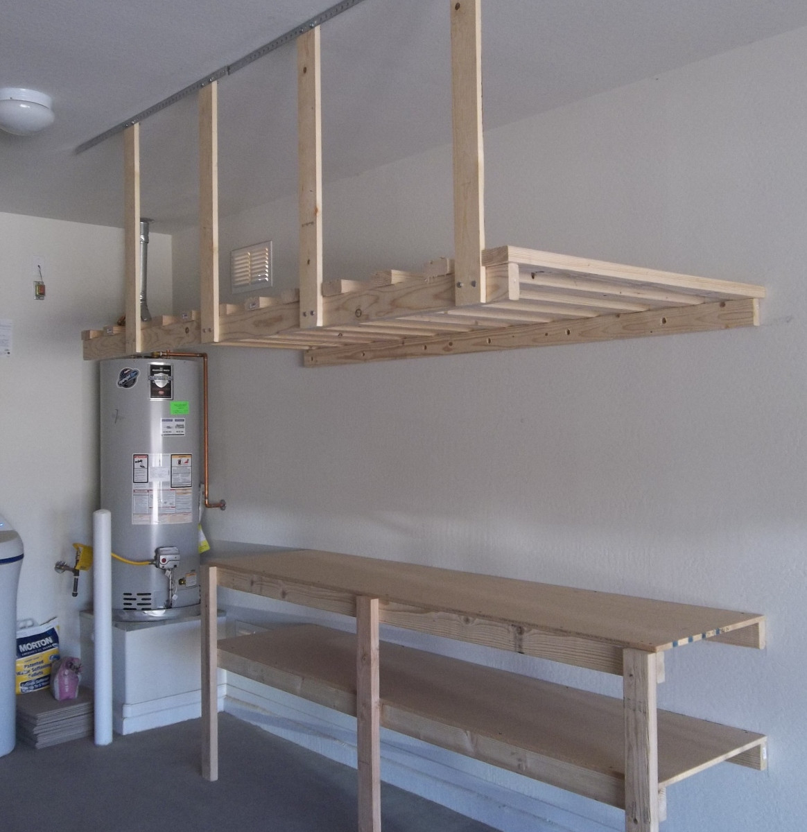 Best ideas about Garage Hanging Storage
. Save or Pin Garage Storage Layout Vertical Home Garden Now.